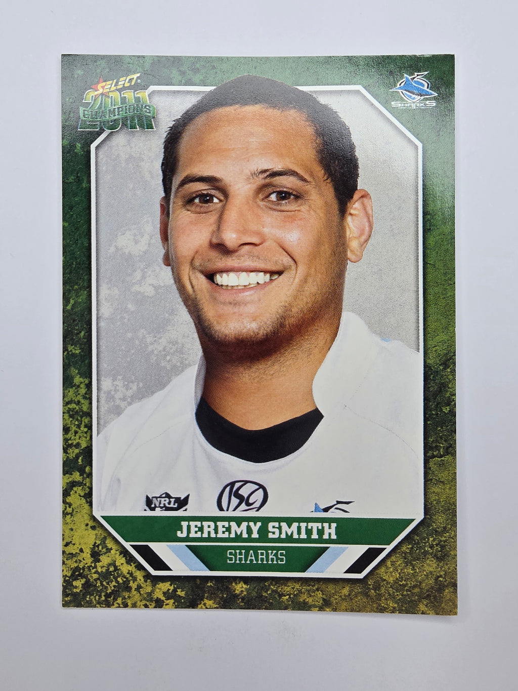 NRL 2011 Champions Base Card #42 Jeremy Smith Cronulla Sutherland Sharks