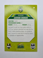 NRL 2011 Champions Base Card #38 Jarrod Croker Canberra Raiders
