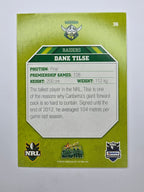 NRL 2011 Champions Base Card #36 Dane Tilse Canberra Raiders