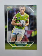NRL 2011 Champions Base Card #34 Josh McCrone Canberra Raiders
