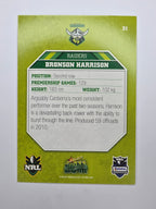 NRL 2011 Champions Base Card #31 Bronson Harrison Canberra Raiders