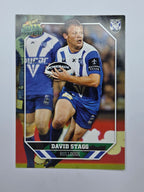 NRL 2011 Champions Base Card #28 David Stagg Canterbury Bankstown Bulldogs