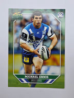 NRL 2011 Champions Base Card #18 Michael Ennis Canterbury Bankstown Bulldogs