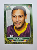 NRL 2011 Champions Base Card #9 Justin Hodges Brisbane Broncos