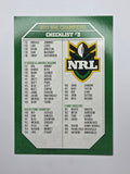 NRL 2011 Champions Base Card #3 Checklist #3