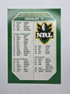 NRL 2011 Champions Base Card #3 Checklist #3
