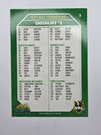 NRL 2011 Champions Base Card #2 Checklist #2