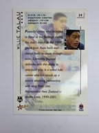 NRL 2003 Select XL Base Card #24 Willie Talau Canterbury Bankstown Bulldogs