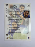 NRL 2003 Select XL Base Card #25 Matthew Utai Canterbury Bankstown Bulldogs