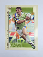 NRL 2003 Select XL Base Card #34 Jamaal Lolesi Canberra Raiders