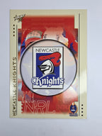 NRL 2003 Select XL Base Card #51 Newcastle Knights Logo