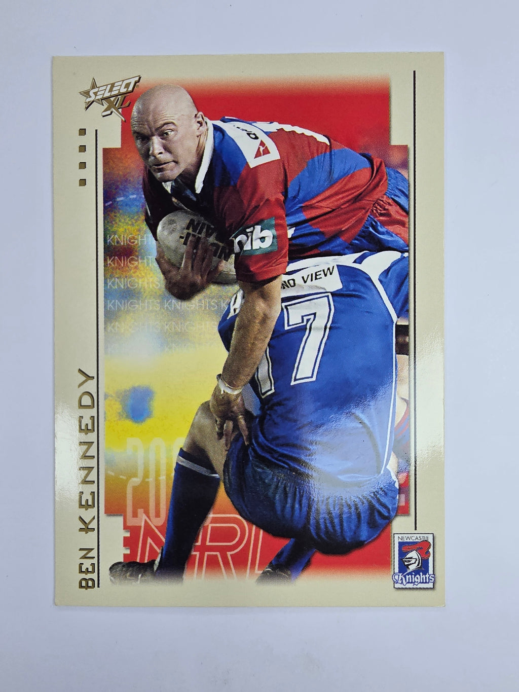 NRL 2003 Select XL Base Card #56 Ben Kennedy Newcastle Knights