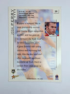 NRL 2003 Select XL Base Card #59 Josh Perry Newcastle Knights