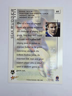 NRL 2003 Select XL Base Card #60 Sean Rudder Newcastle Knights