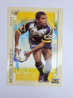 NRL 2003 Select XL Base Card #65 Matthew Bowen North Queensland Cowboys