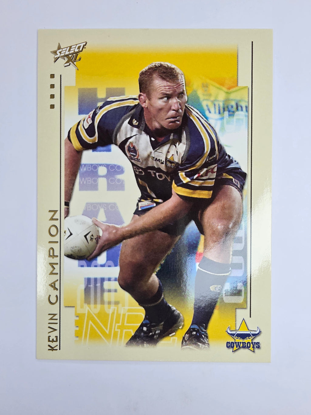 NRL 2003 Select XL Base Card #67 Kevin Campion North Queensland Cowboys