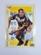 NRL 2003 Select XL Base Card #67 Kevin Campion North Queensland Cowboys