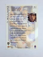NRL 2003 Select XL Base Card #74 Ty Williams North Queensland Cowboys