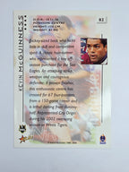 NRL 2003 Select XL Base Card #82 Kevin McGuinness Manly Warringah Sea Eagles