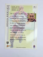 NRL 2003 Select XL Base Card #83 Brendon Reeves Manly Warringah Sea Eagles