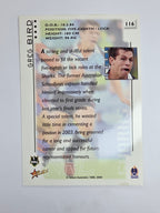 NRL 2003 Select XL Base Card #116 Greg Bird Cronulla Sutherland Sharks
