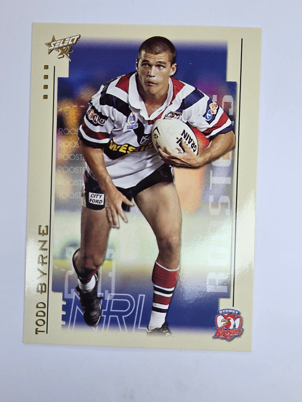 NRL 2003 Select XL Base Card #149 Todd Byrne Sydney Roosters