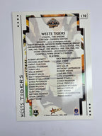 NRL 2003 Select XL Base Card #170 Wests Tigers Logo