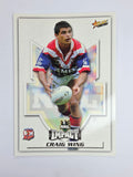 NRL 2001 Impact Base Card #26 Craig Wing Sydney Roosters