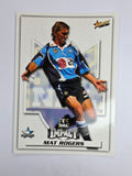 NRL 2001 Impact Base Card #92 Mat Rogers Cronulla Sutherland Sharks