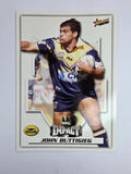 NRL 2001 Impact Base Card #155 John Buttigieg North Queensland Cowboys