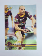 NRL 2009 Champions Base Card #4 Darren Lockyer Brisbane Broncos