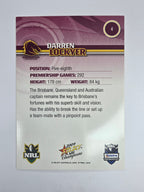 NRL 2009 Champions Base Card #4 Darren Lockyer Brisbane Broncos