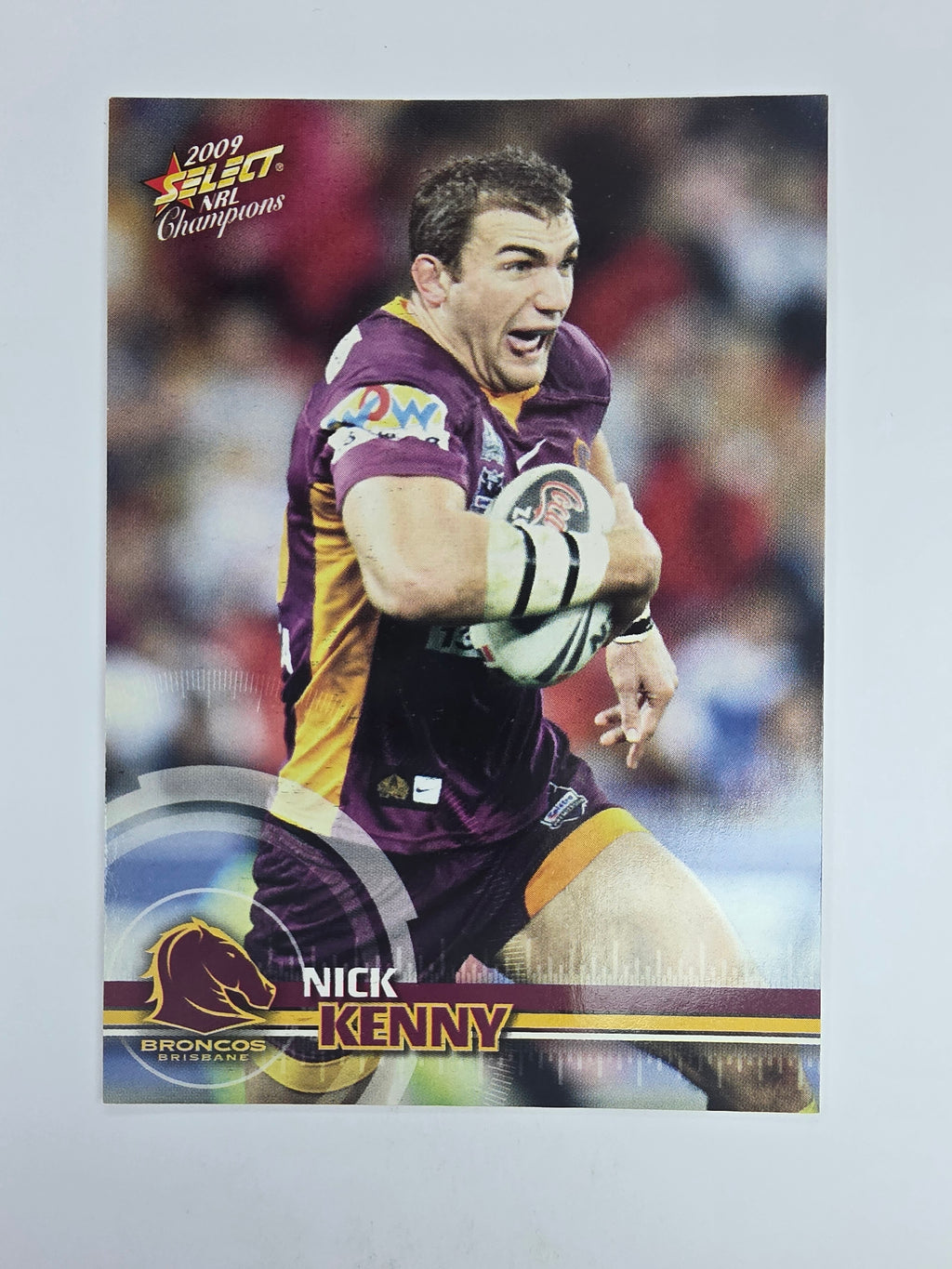 NRL 2009 Champions Base Card #6 Nick Kenny Brisbane Broncos