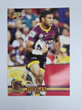 NRL 2009 Champions Base Card #7 Justin Hodges Brisbane Broncos