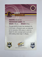 NRL 2009 Champions Base Card #11 Corey Parker Brisbane Broncos