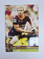 NRL 2009 Champions Base Card #15 Peter Wallace Brisbane Broncos
