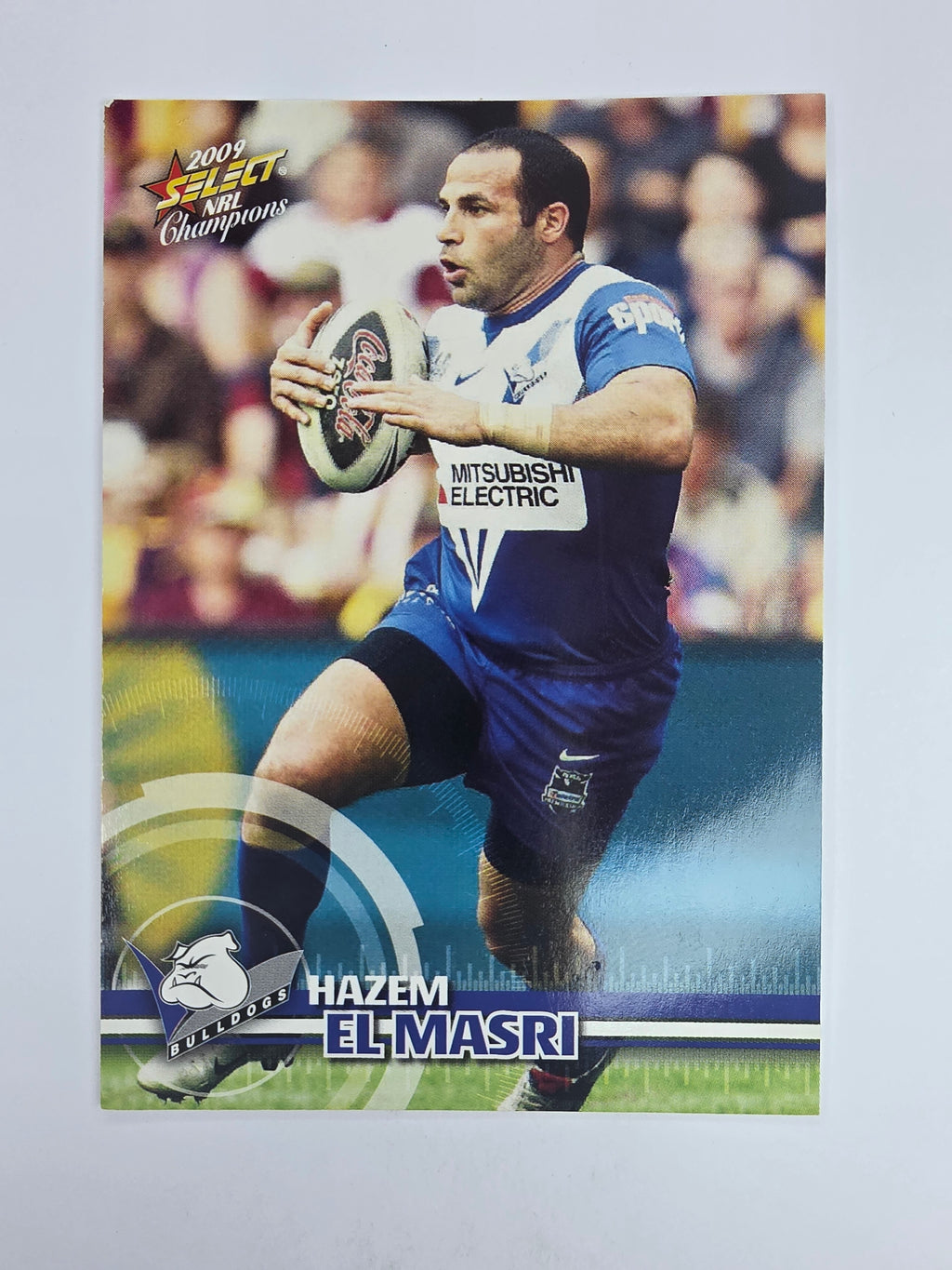 NRL 2009 Champions Base Card #17 Hazem El Masri Canterbury Bankstown Bulldogs
