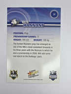 NRL 2009 Champions Base Card #24 Ben Hannant Canterbury Bankstown Bulldogs