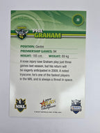 NRL 2009 Champions Base Card #30 Phil Graham Canberra Raiders