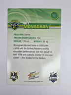 NRL 2009 Champions Base Card #32 Joel Monaghan Canberra Raiders