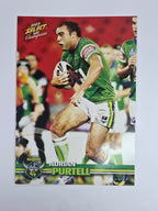 NRL 2009 Champions Base Card #34 Adrian Purtell Canberra Raiders