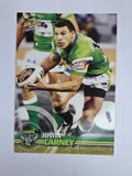 NRL 2009 Champions Base Card #38 Justin Carney Canberra Raiders
