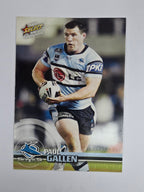NRL 2009 Champions Base Card #40 Paul Gallen Cronulla Sutherland Sharks