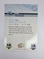 NRL 2009 Champions Base Card #41 Luke Covell Cronulla Sutherland Sharks