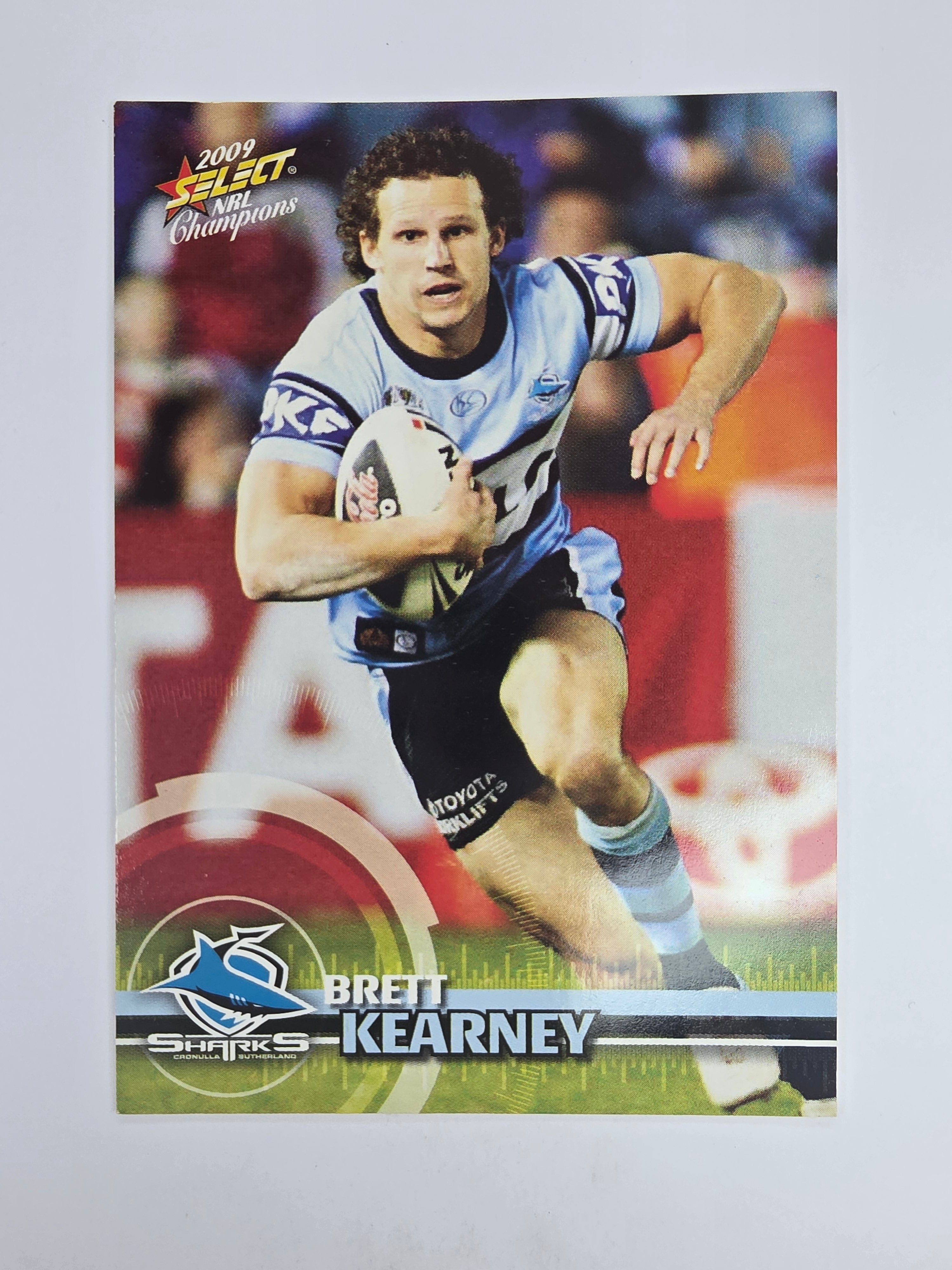 NRL 2009 Champions Base Card #43 Brett Kearney Cronulla Sutherland Sharks