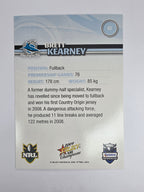 NRL 2009 Champions Base Card #43 Brett Kearney Cronulla Sutherland Sharks