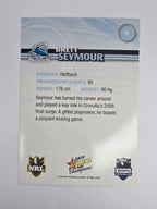 NRL 2009 Champions Base Card #46 Brett Seymour Cronulla Sutherland Sharks