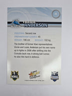 NRL 2009 Champions Base Card #49 Fraser Anderson Cronulla Sutherland Sharks