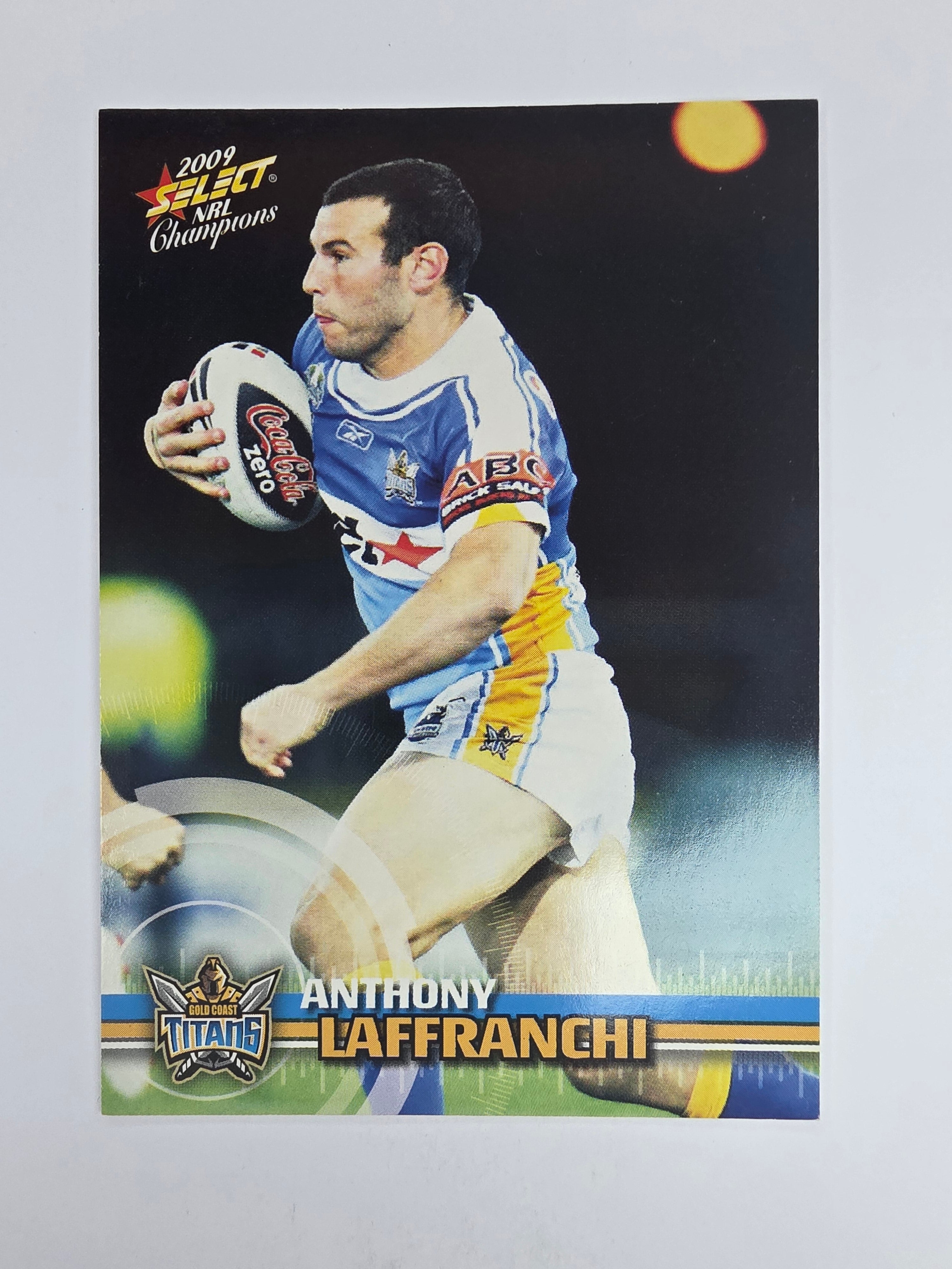 NRL 2009 Champions Base Card #59 Anthony Laffranchi Gold Coast Titans
