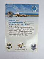 NRL 2009 Champions Base Card #61 Luke O’Dwyer Gold Coast Titans